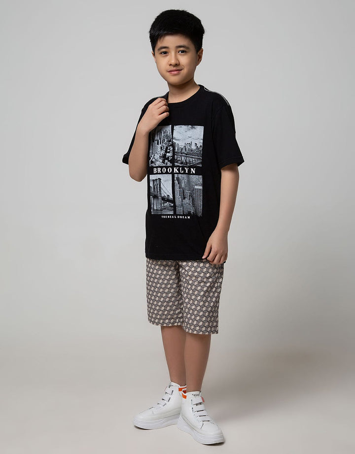 Nevada Kids Short Sleeve T-Shirt Brooklyn Square