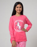 Aero Kids Long Sleeve T-Shirt Kindergarten Unicorn New York Squad