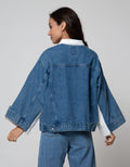 Nevada Jacket Kombinasi Woven