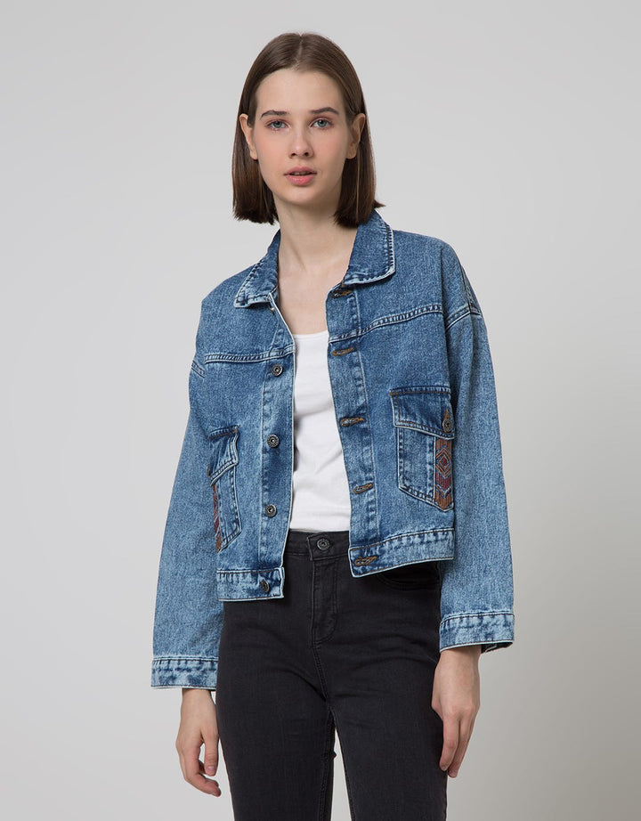 Nevada Denim Jacket Embro