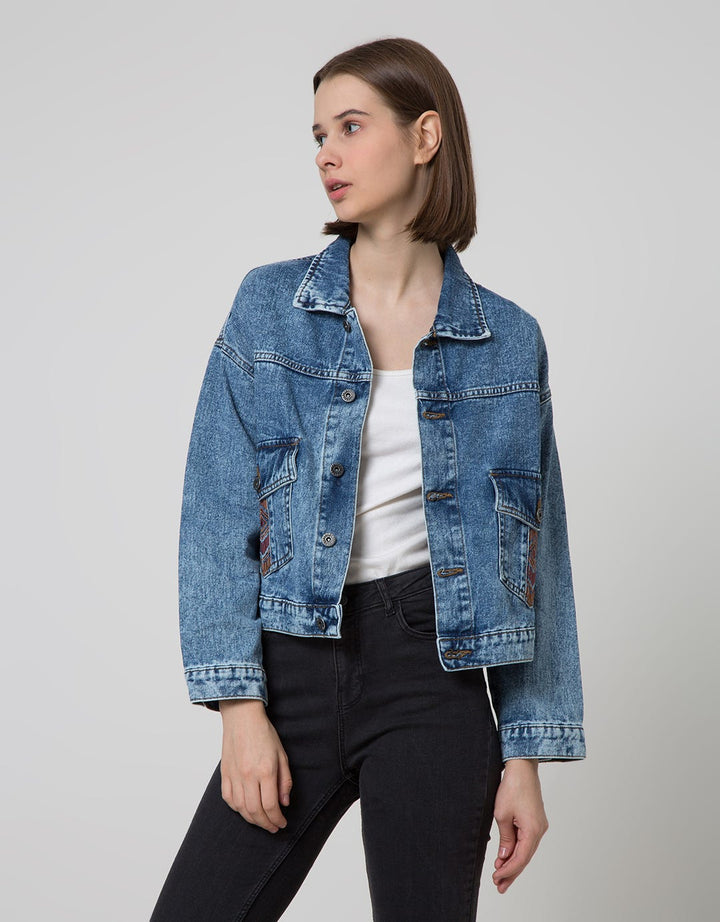 Nevada Denim Jacket Embro