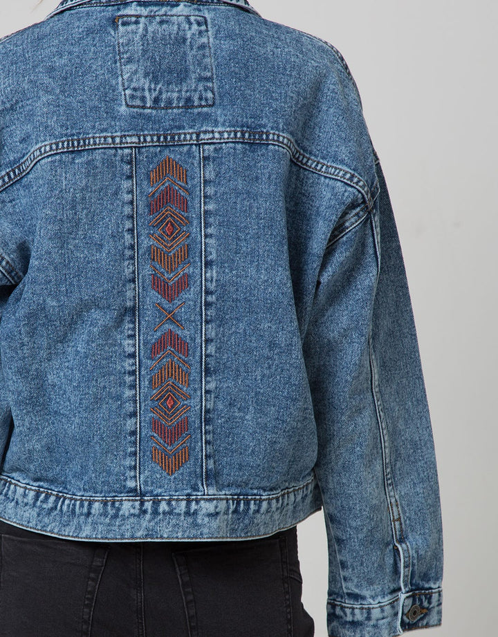 Nevada Denim Jacket Embro