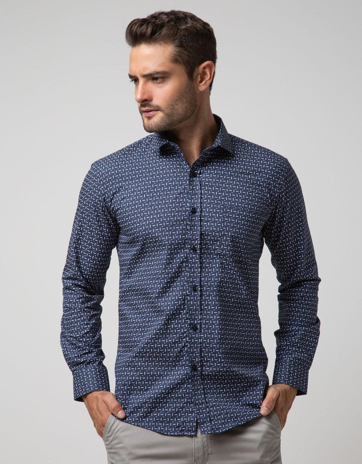 Stanley Adams Shirt Print Verti