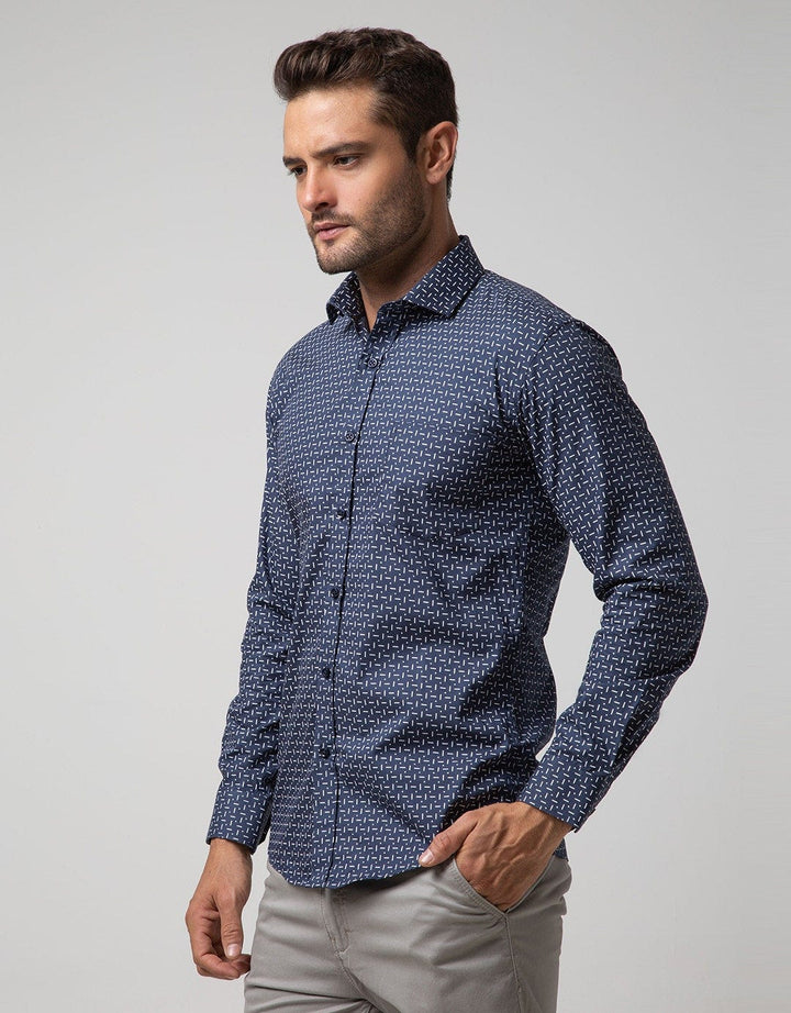 Stanley Adams Shirt Print Verti