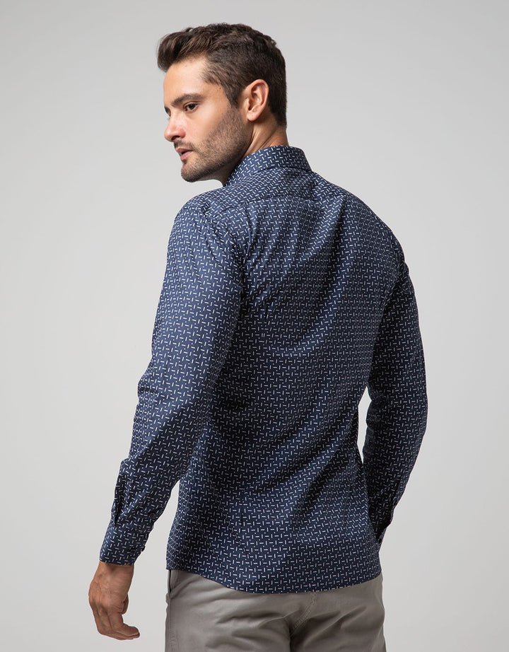 Stanley Adams Shirt Print Verti