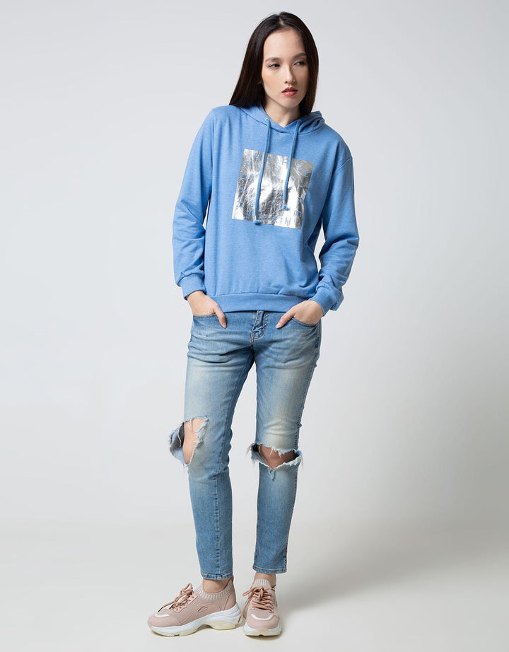 Nevada Foil Hype Pullover Sweatshirt