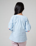 Aero Kids Long Sleeve Blouse Top Woven Hand Embroidery