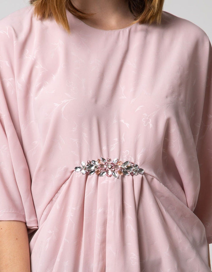 Connexion Kafthan Lebaran Emboss With Batu Waist