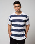 Nevada Short Sleeve T-Shirt Print Big Stripe Men