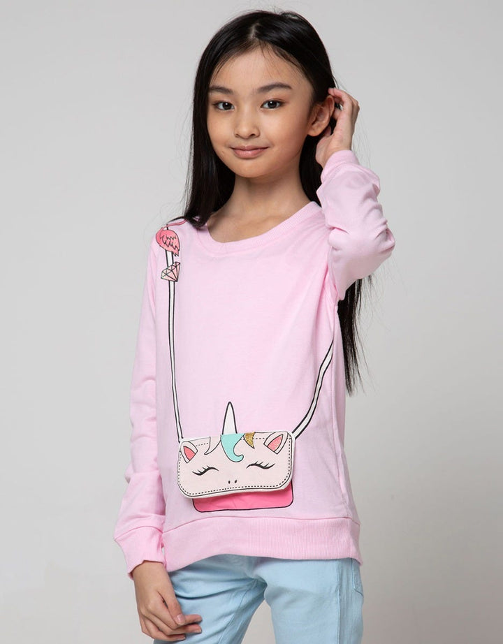 Aero Kids Sweatshirt Unicorn Bag 2