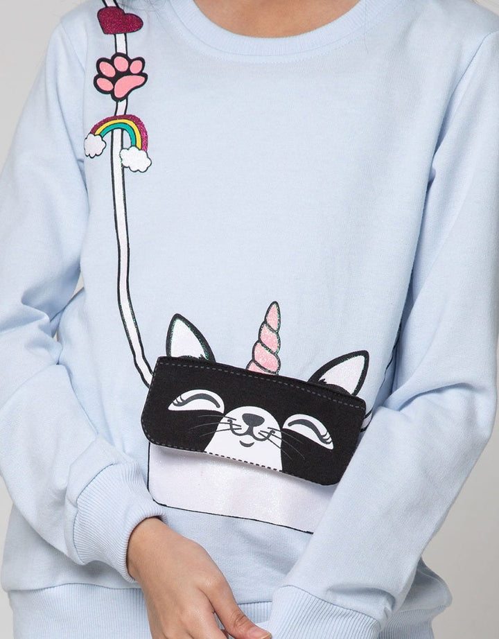 Aero Kids Sweatshirt Unicorn Bag 1