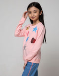 Aero Kids Sweatshirt Thunder Sequin