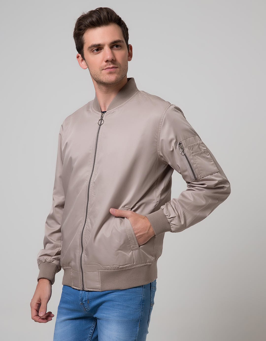 Nevada Jacket Nylon With Side Pocket