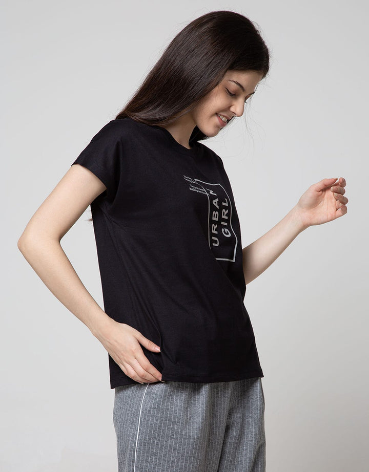 Nevada Short Sleeve T-Shirt Urban Girl Micromodal