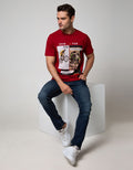 T Zone Short Sleeve T-Shirt Photoprint Motor CroShort Sleeve Extreme Sport