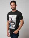 T Zone Short Sleeve T-Shirt Photoprint Motorcycle CroShort Sleeve Great Race