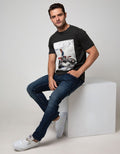 T Zone Short Sleeve T-Shirt Photoprint Motorcycle CroShort Sleeve Great Race