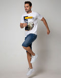 T Zone Short Sleeve T-Shirt Photoprint Motor Cross
