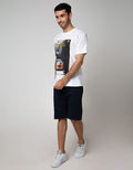 T Zone Short Sleeve T-Shirt Photoprint City Lets Start