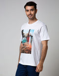 T Zone Short Sleeve T-Shirt Photoprint City Van