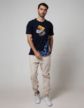 T Zone Short Sleeve T-Shirt Print Theme