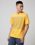 T Zone Short Sleeve T-Shirt Print Stripe
