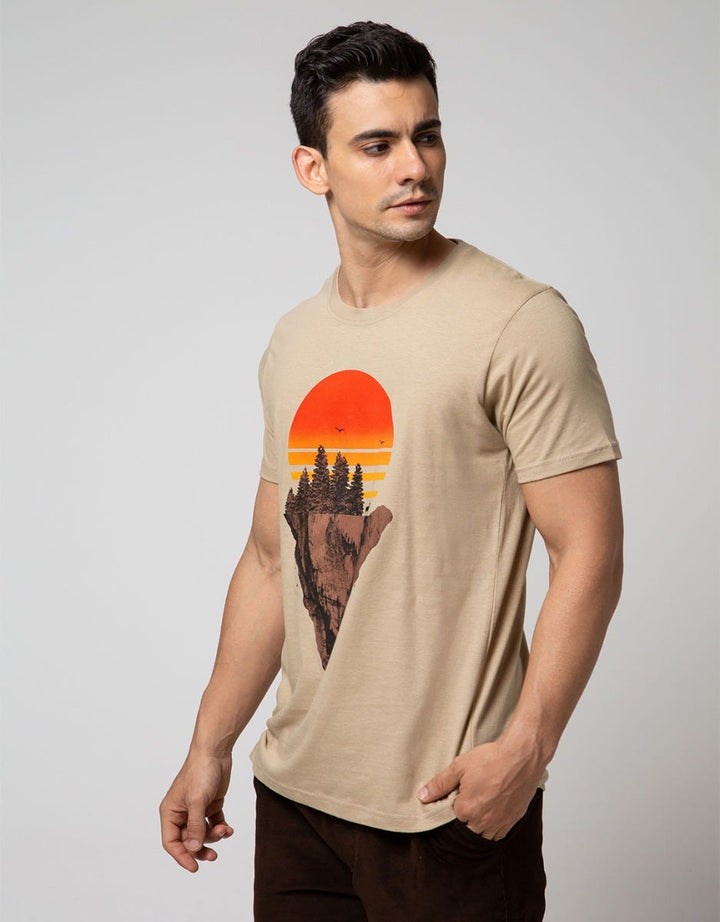 T Zone Short Sleeve T-Shirt Sunset