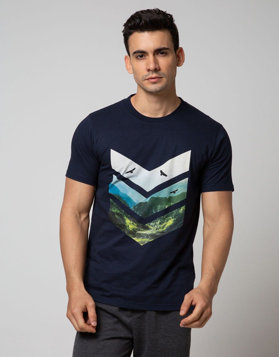 T Zone Short Sleeve T-Shirt Arrow