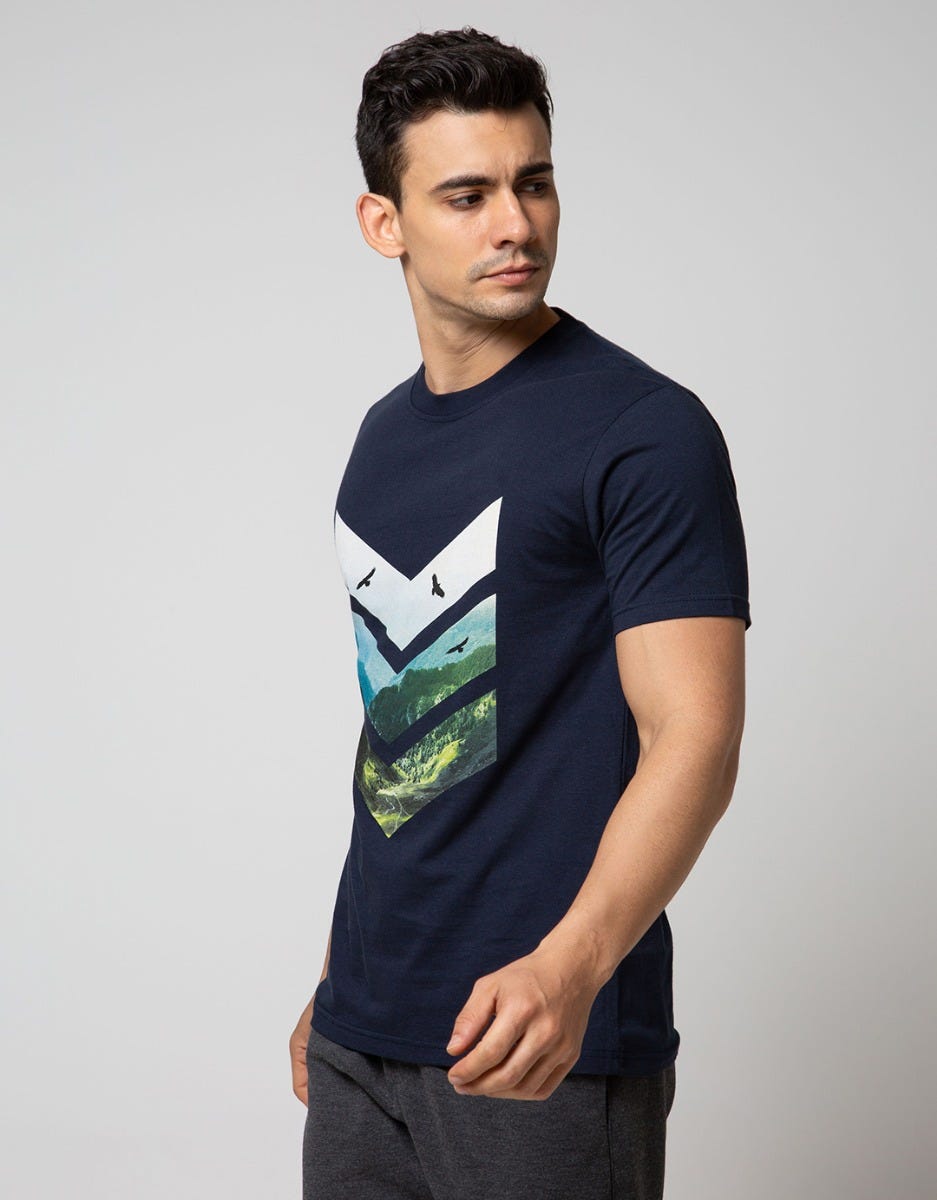 T Zone Short Sleeve T-Shirt Arrow
