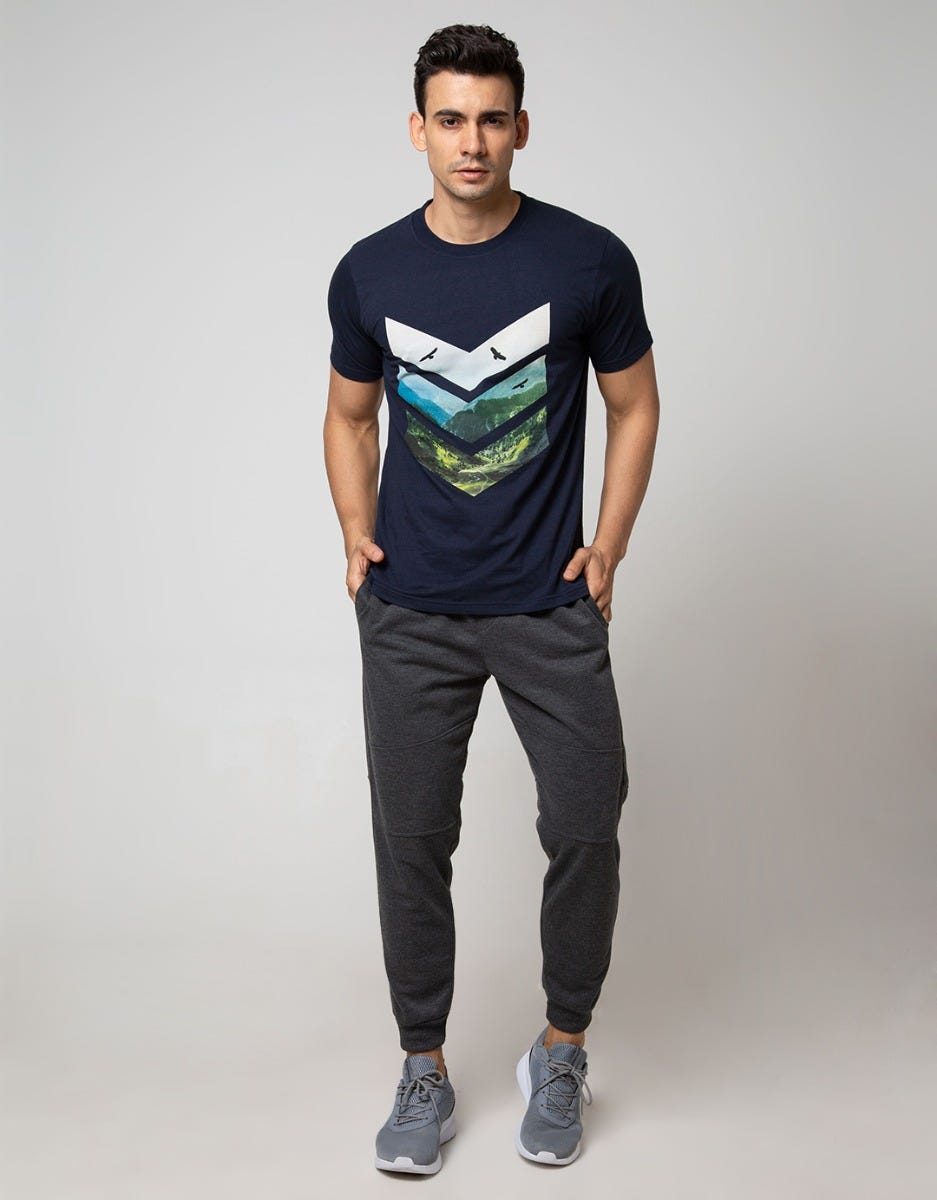 T Zone Short Sleeve T-Shirt Arrow