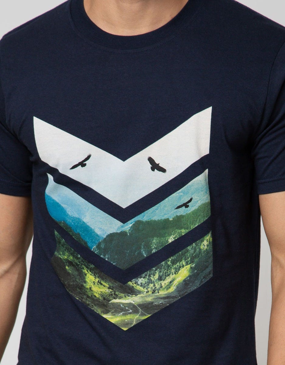 T Zone Short Sleeve T-Shirt Arrow