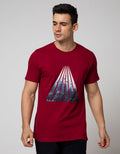 T Zone Short Sleeve T-Shirt Triangle