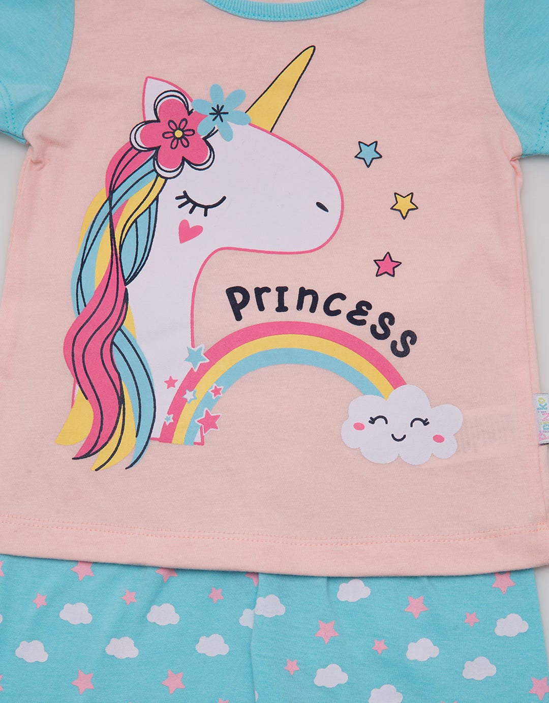 Pipiniko Top Bottom Set Unicorn Princes Stunic