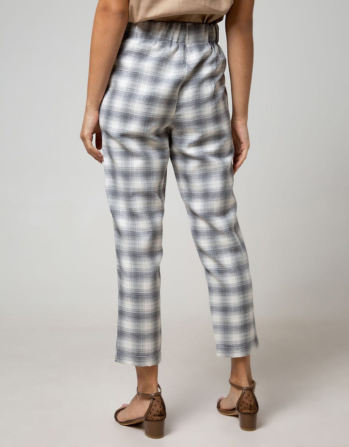 Nevada Chinos Pants Tapered Check