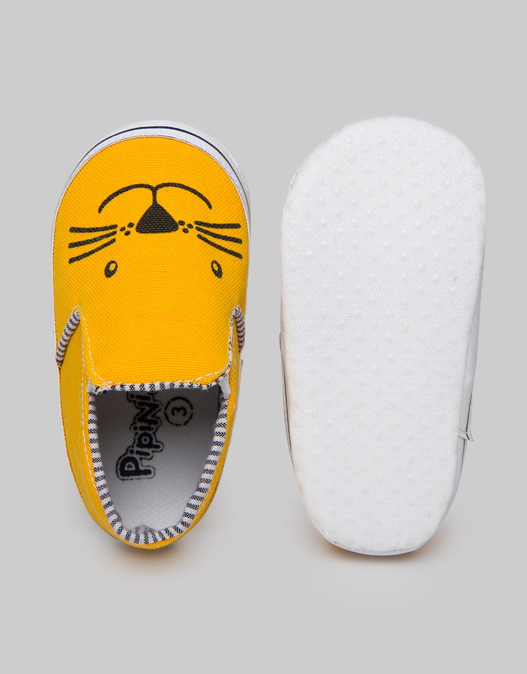 Pipiniko Slip On Boys Flat Lion