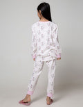 Disney Top - Bottom Set Long Sleeve Shirt Long Pants Fullprint Marie