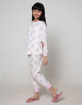 Disney Top - Bottom Set Long Sleeve Shirt Long Pants Fullprint Marie