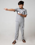 Marvel Top - Bottom Set Short Sleeve T-shirt Long Pants Spiderman Eye