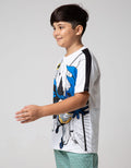 Character Short Sleeve T-Shirt Batman Fly City B
