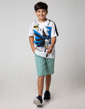 Character Short Sleeve T-Shirt Batman Fly City B