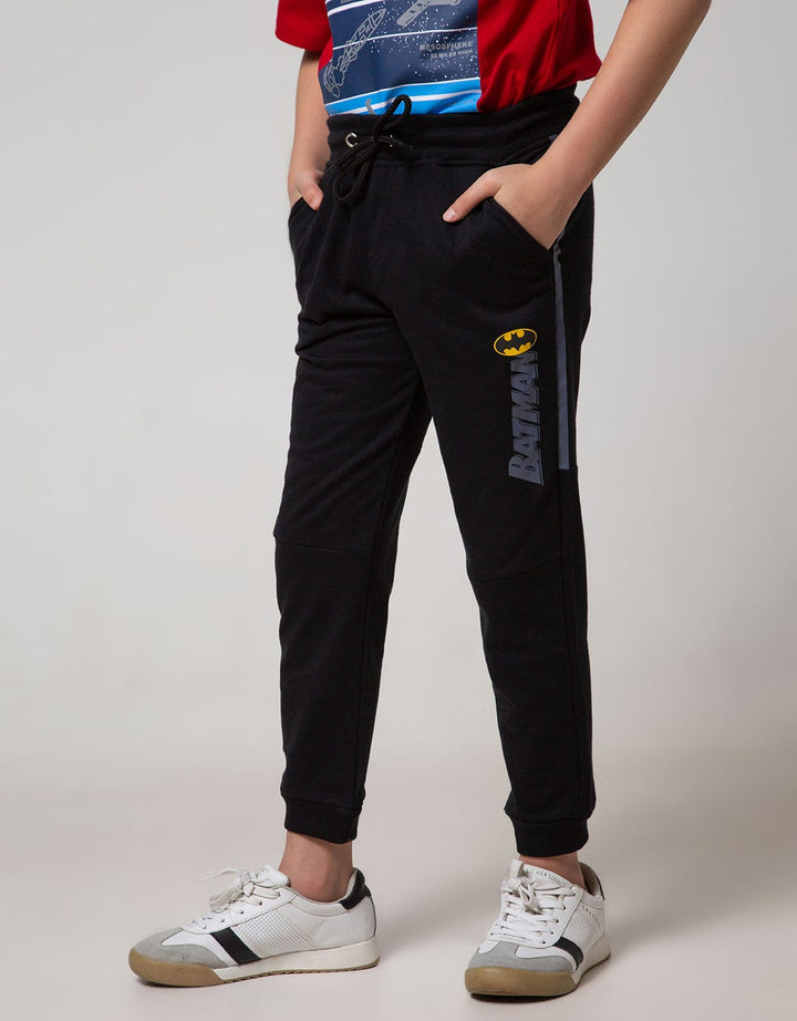 Character Batman Logo Small Right Long Pants Knit