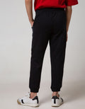 Character Batman Logo Small Right Long Pants Knit