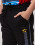 Character Batman Logo Small Right Long Pants Knit