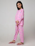 Kidz Too Top - Bottom Set Piyama Long Shirt Long Pants Obl Fullprint Bunny