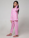 Kidz Too Top - Bottom Set Piyama Long Shirt Long Pants Obl Fullprint Bunny