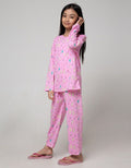 Kidz Too Top - Bottom Set Piyama Long Shirt Long Pants Obl Fullprint Bunny