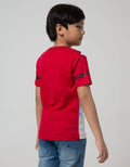 Character Short Sleeve T-Shirt Superman Stand Sublim Stripe