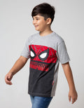 Marvel Short Sleeve T-Shirt Spider Eyes Cut Sewn
