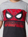 Marvel Short Sleeve T-Shirt Spider Eyes Cut Sewn