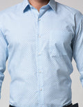 Stanley Adams Long Sleeve Shirt Slim Diamond Print Big N Small 